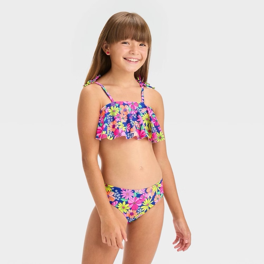 Cat & Jack girls swimsuit bundle of 5 (rarely worn)